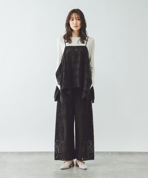 GLOBAL WORK（グローバルワーク）の「レースキャミビスチェ/655896（その他トップス・レディース・ホワイト/ブラック・FREE）」の21枚目の写真