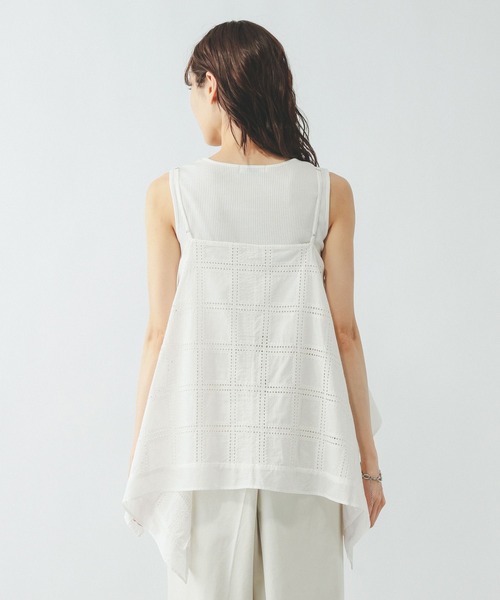 GLOBAL WORK（グローバルワーク）の「レースキャミビスチェ/655896（その他トップス・レディース・ホワイト/ブラック・FREE）」の14枚目の写真