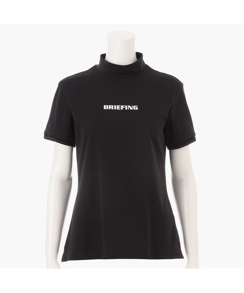 BRIEFING(ブリーフィング)の「【BRIEFING GOLF/ブリーフィングゴルフ】WOMEN’S TOUR HIGHNECK(Tシャツ/カットソー・レディース・ネイビー/ブラック/ホワイト・S/XS/L)」の2枚目の写真