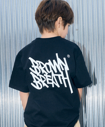 BROWNBREATH KIDS（ブラウンブレスキッズ）の「KIDS TAG TEE - BLACK（Tシャツ/カットソー）」