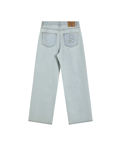 Rest&Recreation（レストアンドレクリエーション）の「WASHED JEANS - LIGHT BLUE（デニムパンツ・メンズ・その他・LARGE/X-LARGE）」の7枚目の写真