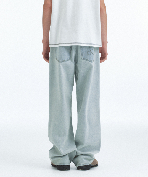 Rest&Recreation（レストアンドレクリエーション）の「WASHED JEANS - LIGHT BLUE（デニムパンツ・メンズ・その他・LARGE/X-LARGE）」の10枚目の写真