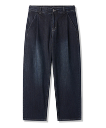 BAKKEN（バッケン）の「レザーパッチテーパードコンフォートデニムパンツ BK8926_インディゴ（デニムパンツ）」