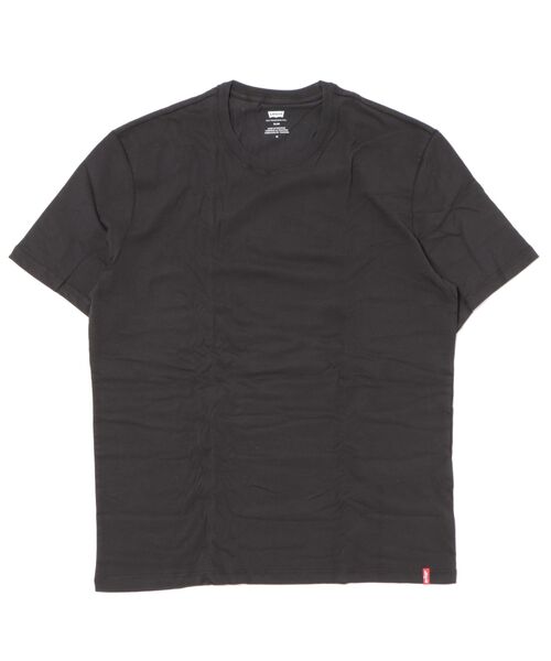 Levi's(リーバイス)の「【LEVI'S/リーバイス】【裾レッドタブ付】2枚組 無地Tシャツ クルーネック 2Pパック コットン100% 綿100%(Tシャツ/カットソー・メンズ・ブラック/ホワイト・SMALL/MEDIUM/X-LARGE/LARGE)」の5枚目の写真