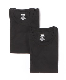 【LEVI'S/リーバイス】【裾レッドタブ付】2枚組 無地Tシャツ クルーネック 2Pパック コットン100% 綿100%