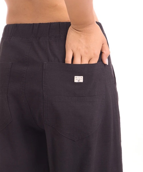 BILLABONG(ビラボン)の「BILLABONG/ビラボン イージーロングパンツ EASY LONG PANTS BG01C703(その他パンツ・レディース・シャーベット/ブラック・L/M)」の7枚目の写真