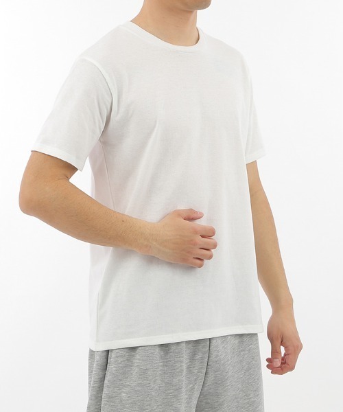 CLOTHY(クロシィ)の「【シンプルが、一番強い。】メンズさらさら天竺無地Tシャツ(Tシャツ/カットソー・レディース・チャコールグレー/ブラック/ブラウン/グレー/オフホワイト/ブルー/グリーン/モカ・MEDIUM/X-LARGE/LARGE)」の12枚目の写真