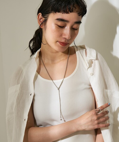 collex(コレックス)の「【dignif】【金属アレルギー対応】ネックレス Arc(ネックレス・レディース・シルバー・フリー)」の4枚目の写真