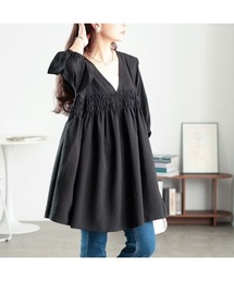 GOLDJAPAN（ゴールドジャパン）の「肩タックシャーリングチュニック（チュニック）」