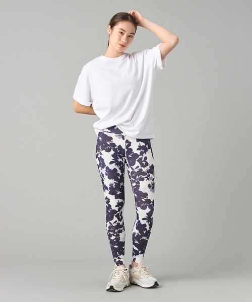 Chacott（チャコット）の「HandosomeCottonオーバーTシャツ（Tシャツ/カットソー・レディース・ホワイト/ブラック/スモークピンク・M）」の4枚目の写真