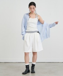 Layered Strap Slim Tank Top / レイヤードストラップスリムタンクトップ