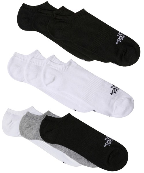 THE NORTH FACE(ザノースフェイス)の「THE NORTH FACE アンクルソックス3足組(ソックス/靴下・メンズ・その他/ブラック/ホワイト・MEDIUM/LARGE)」の13枚目の写真