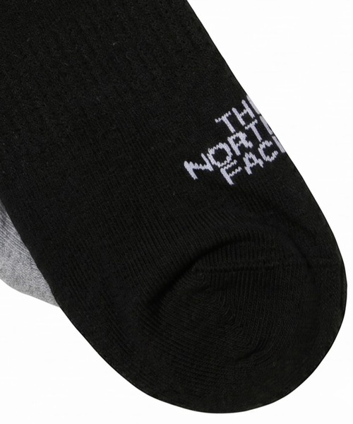 THE NORTH FACE(ザノースフェイス)の「THE NORTH FACE アンクルソックス3足組(ソックス/靴下・メンズ・その他/ブラック/ホワイト・MEDIUM/LARGE)」の10枚目の写真