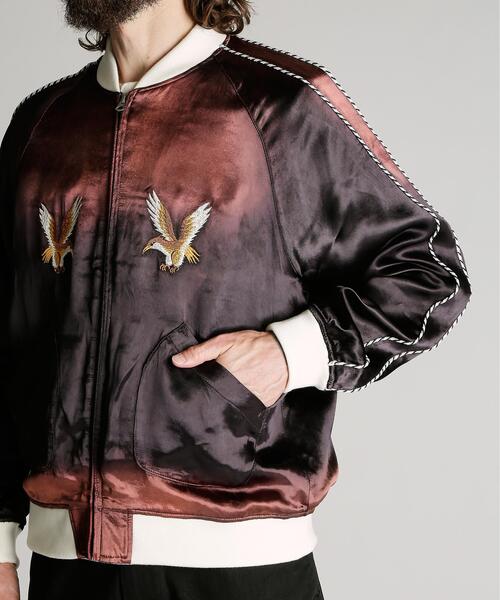 schott(ショット)の「Schott/ショット/RAYON SUKA JKT/レーヨン スカジャン(スカジャン・メンズ・ブラック/ネイビー・M/L/XL/2XL)」の11枚目の写真