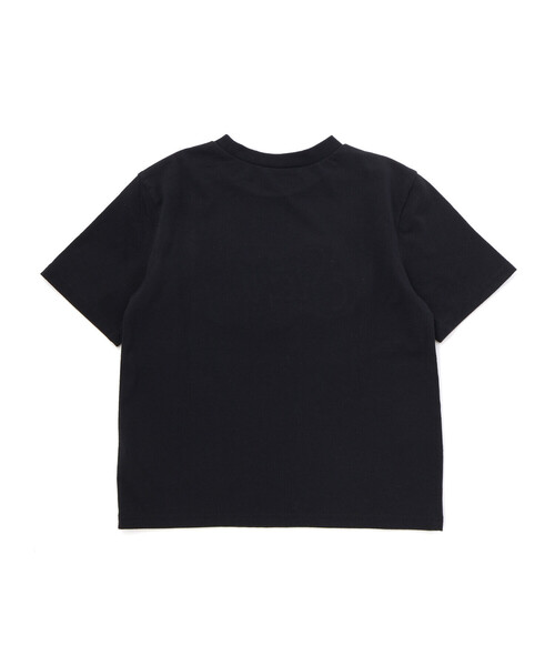 ZIDDY(ジディ)の「【 ニコ☆プチ 】デニムワッペン ロゴTシャツ(130~160cm)(Tシャツ/カットソー・キッズ・ブルー/ブラック・140cm/150cm/130cm/FREE)」の12枚目の写真