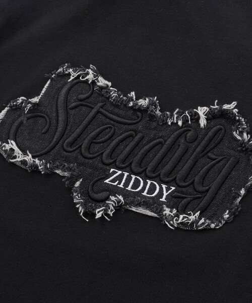 ZIDDY(ジディ)の「【 ニコ☆プチ 】デニムワッペン ロゴTシャツ(130~160cm)(Tシャツ/カットソー・キッズ・ブルー/ブラック・140cm/150cm/130cm/FREE)」の13枚目の写真