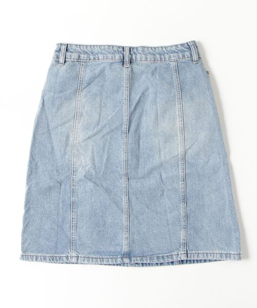 Rohwel（ローウェル）の「Half Denim Skirt / ハーフデニムスカート（デニムスカート・レディース・ブルー・FREE）」の6枚目の写真