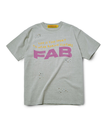 GARMENTS FAB（ガーメンツファブ）の「Hot-Fix Washed Tee (GRAY)（Tシャツ/カットソー）」