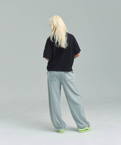 JACKROSE(ジャックローズ)の「JE-クロップド丈・ロゴSSTEE(Tシャツ/カットソー・メンズ・ブラック/レッド/グレー・FREE)」の20枚目の写真