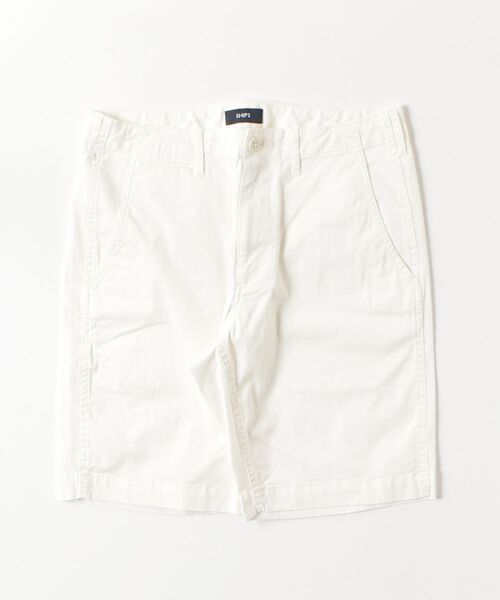 SHIPS(シップス)の「SHIPS: ライトチノ ショーツ(チノパンツ・メンズ・ネイビー/グレー/ホワイト・SMALL/MEDIUM/LARGE/X-LARGE)」の2枚目の写真