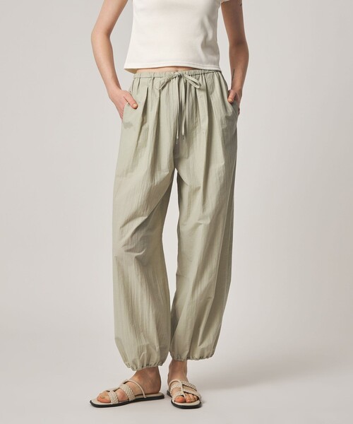 Steven Alan(スティーブンアラン)の「<Steven Alan>シュリンク イージー パンツ(その他パンツ・レディース・ネイビー/ライトグレー・S/M)」の1枚目の写真
