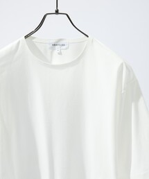圧着 シームレスTシャツ / リラックスフィット