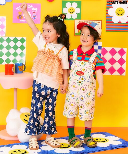 WIGGLE WIGGLE（ウィグルウィグル）の「WIGGLE WIGGLE キャップ（キャップ・キッズ・インディゴブルー/レインボー・50/54/58）」の8枚目の写真