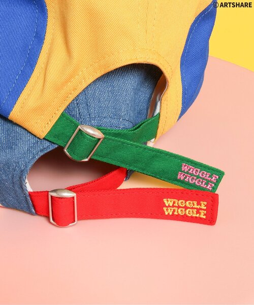 WIGGLE WIGGLE（ウィグルウィグル）の「WIGGLE WIGGLE キャップ（キャップ・キッズ・インディゴブルー/レインボー・50/54/58）」の15枚目の写真