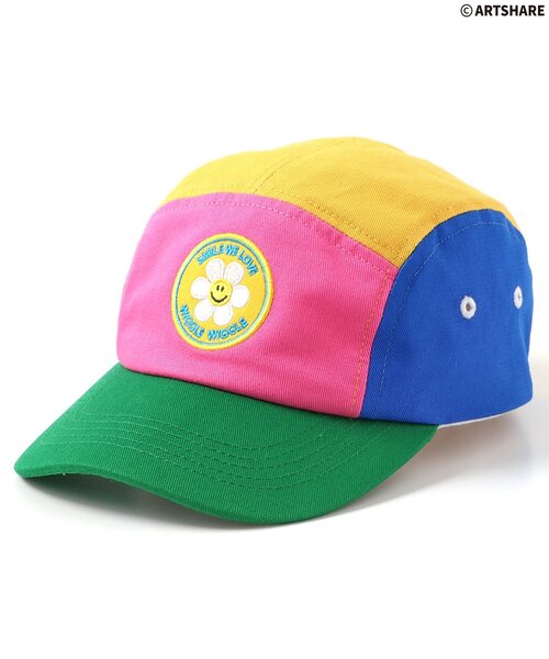 WIGGLE WIGGLE（ウィグルウィグル）の「WIGGLE WIGGLE キャップ（キャップ・キッズ・インディゴブルー/レインボー・50/54/58）」の10枚目の写真