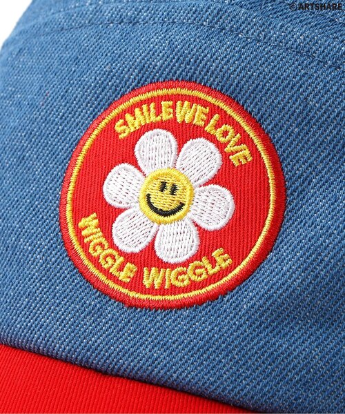 WIGGLE WIGGLE（ウィグルウィグル）の「WIGGLE WIGGLE キャップ（キャップ・キッズ・インディゴブルー/レインボー・50/54/58）」の18枚目の写真
