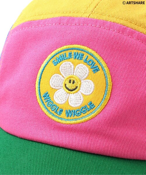 WIGGLE WIGGLE（ウィグルウィグル）の「WIGGLE WIGGLE キャップ（キャップ・キッズ・インディゴブルー/レインボー・50/54/58）」の19枚目の写真