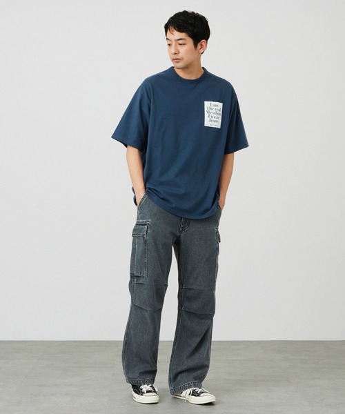 EDWIN(エドウィン)の「ワイド バギーデニムカーゴパンツ(カーゴパンツ・メンズ・ブラック系その他/ブラウン/ライトインディゴブルー・SMALL/MEDIUM/LARGE)」の17枚目の写真