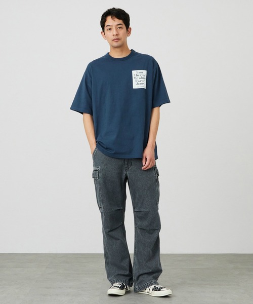 EDWIN(エドウィン)の「ワイド バギーデニムカーゴパンツ(カーゴパンツ・メンズ・ブラック系その他/ブラウン/ライトインディゴブルー・SMALL/MEDIUM/LARGE)」の19枚目の写真
