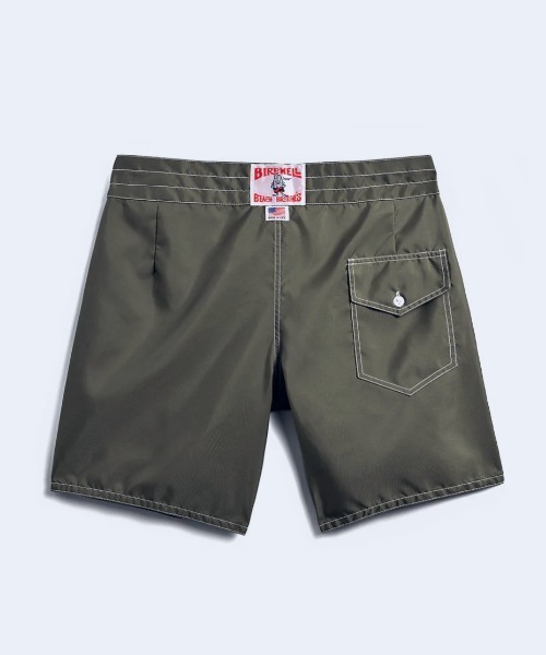 BIRDWELL(バードウェル)の「【BIRDWELL/バードウェル】300 Boardshorts 超強度 撥水性 速乾性 水着 ボードショーツ MADE IN USA(水着・メンズ・ダークオリーブ/ライトブルー・31inch/30inch/32inch)」の1枚目の写真