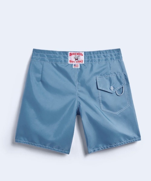 BIRDWELL(バードウェル)の「【BIRDWELL/バードウェル】300 Boardshorts 超強度 撥水性 速乾性 水着 ボードショーツ MADE IN USA(水着・メンズ・ダークオリーブ/ライトブルー・31inch/30inch/32inch)」の2枚目の写真