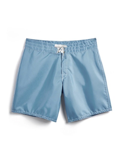 BIRDWELL(バードウェル)の「【BIRDWELL/バードウェル】300 Boardshorts 超強度 撥水性 速乾性 水着 ボードショーツ MADE IN USA(水着・メンズ・ダークオリーブ/ライトブルー・31inch/30inch/32inch)」の5枚目の写真