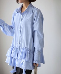 甘すぎない 大人の 華やか ブラウス