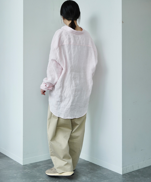 JOURNAL STANDARD LUXE(ジャーナルスタンダード ラックス)の「《追加》チノ スウィッチパンツ(チノパンツ・レディース・ベージュ・MEDIUM/LARGE/SMALL)」の3枚目の写真