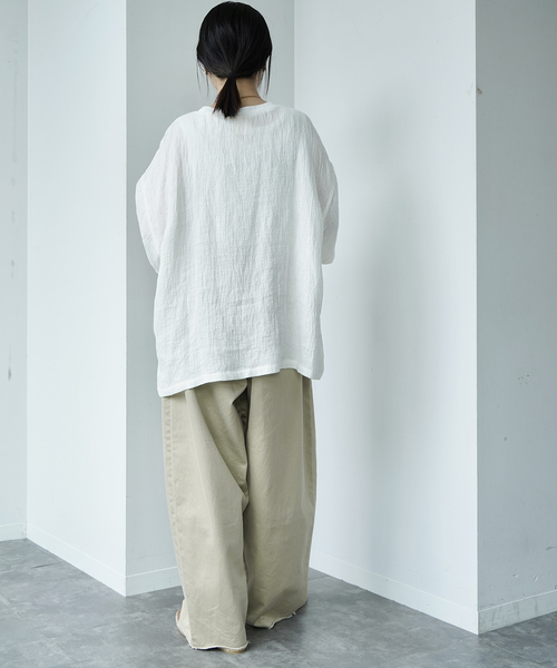 JOURNAL STANDARD LUXE(ジャーナルスタンダード ラックス)の「《追加》チノ スウィッチパンツ(チノパンツ・レディース・ベージュ・MEDIUM/LARGE/SMALL)」の6枚目の写真