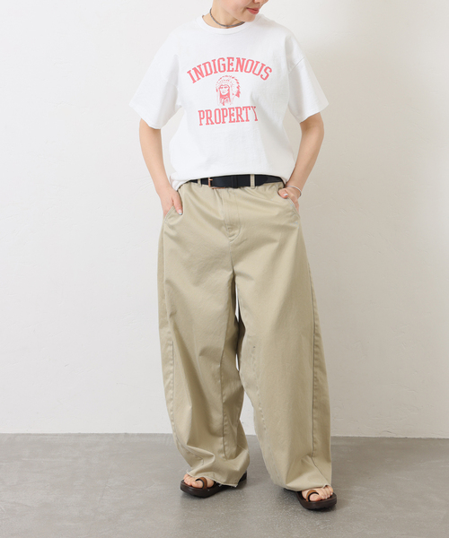 JOURNAL STANDARD LUXE(ジャーナルスタンダード ラックス)の「《追加》チノ スウィッチパンツ(チノパンツ・レディース・ベージュ・MEDIUM/LARGE/SMALL)」の9枚目の写真