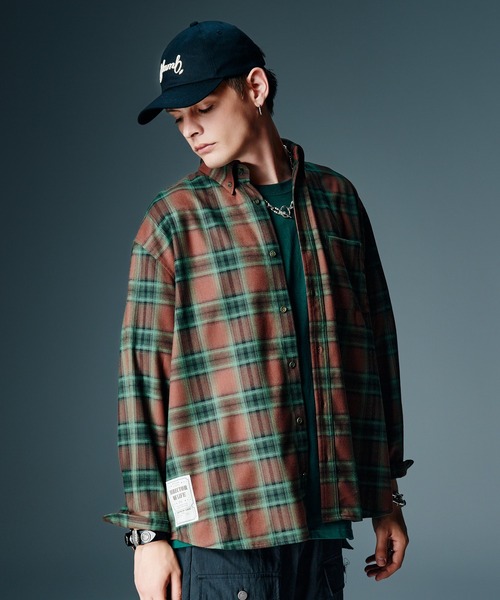 Extra Big Check Shirt / エクストラビッグチェックシャツ（シャツ