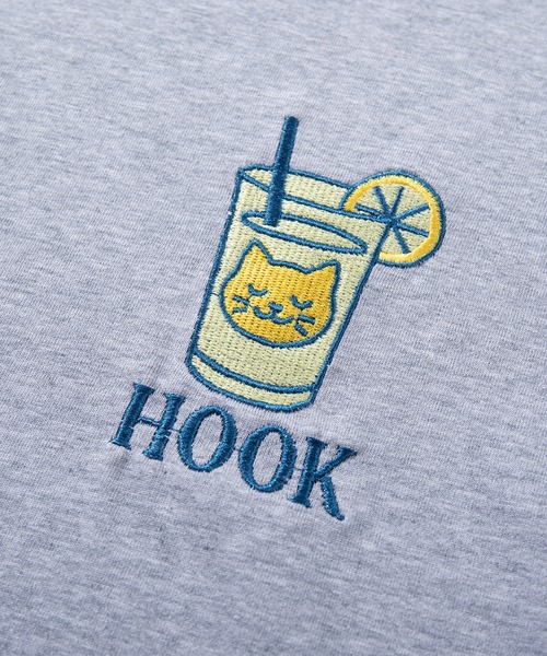 HOOK(フック)の「HOOK -original- FEELIN’ FINE サーフキャットバックプリント ロンT(Tシャツ/カットソー・メンズ・ベージュ/グレー・L/M/XL)」の16枚目の写真