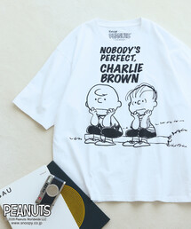 Johnbull | JOHNBULL/ジョンブル PEANUTS BUDDY フロント プリント 半袖 Tシャツ / JT261C02(Tシャツ/カットソー)