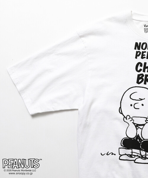 Johnbull（ジョンブル）の「JOHNBULL/ジョンブル PEANUTS BUDDY フロント プリント 半袖 Tシャツ / JT261C02（Tシャツ/カットソー・レディース・ホワイト/チャコールグレー・SMALL）」の15枚目の写真