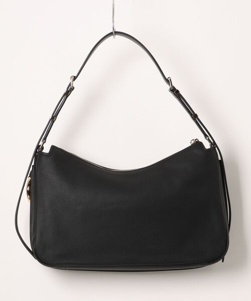 MICHAEL KORS(マイケルコース)の「NOLITA ペブルレザー トップジップ コンバーチブル ショルダー ミディアム(ショルダーバッグ・レディース・ブラック・FREE)」の4枚目の写真