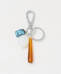 Sisi Joia キーホルダー キーチェーン 一点物 ブルー系 Sisi Joia＞KEYCHAIN/キーチェーン（チャーム）｜Steven Alan