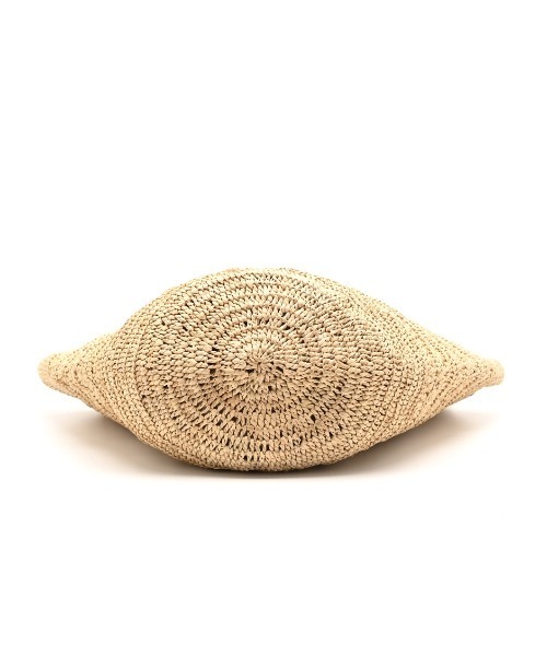 CLEDRAN(クレドラン)の「【手編み 天然ラフィア】CL3951 HAND&WORK RAFFIA 2WAY BAG(かごバッグ・レディース・ダークベージュ/ナチュラル・FREE)」の10枚目の写真