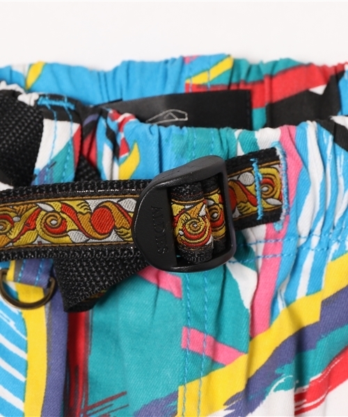 ALDIES（アールディーズ）の「Be Nice Cropped PT 総柄クロップドパンツ（その他パンツ・メンズ・ブルー/オレンジ・S/M/L/XL）」の3枚目の写真