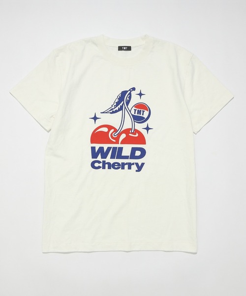 TMT(ティーエムティー)の「DRY COTTON JERSEY S/S TEE (CHERRY)(Tシャツ/カットソー・メンズ・イエロー/ホワイト・X-LARGE/LARGE/MEDIUM)」の2枚目の写真