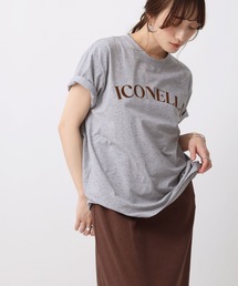【NOAHL】フロッキーロゴ汗染み防止Tシャツ